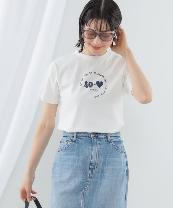 Ray BEAMS（レイ ビームス）【別注】FILA / 40-LOVE Tシャツ（Tシャツ・カットソー プリントTシャツ）通販｜BEAMS