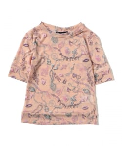 ▲○MARCO RAMBALDI / PRINTED ROUND NECK T-SHIRT