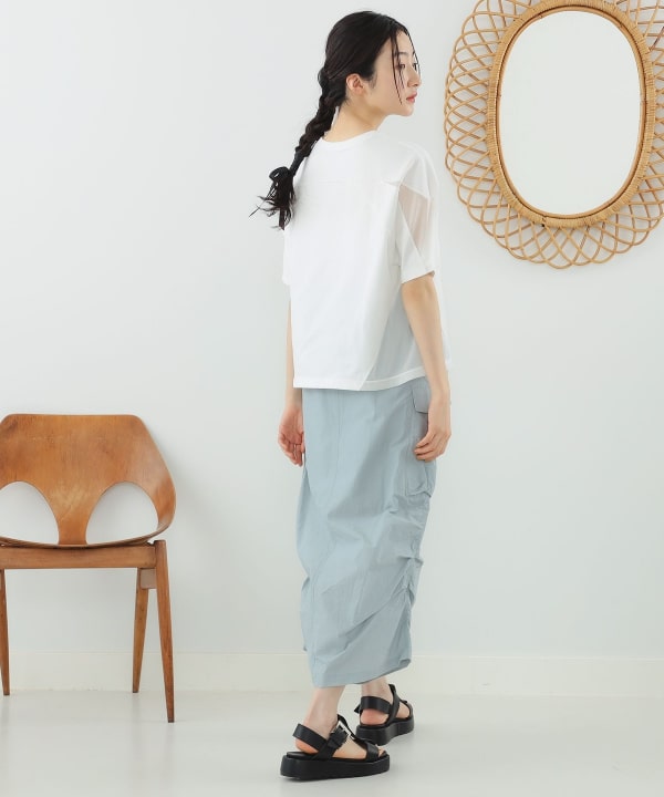 美品＊【Ray BEAMS】シアー切替カットソー - メルカリ