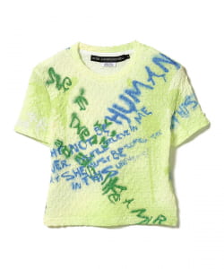 ○Andersson Bell / JENNY SPRAYED LETTERING T-SHIRT