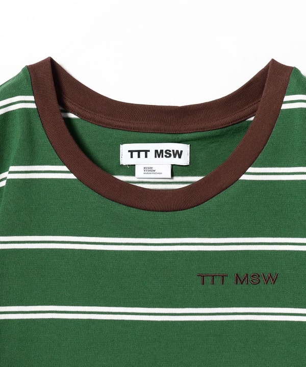 Ray BEAMS（レイ ビームス）○TTTMSW / Trim border tee（Tシャツ ...