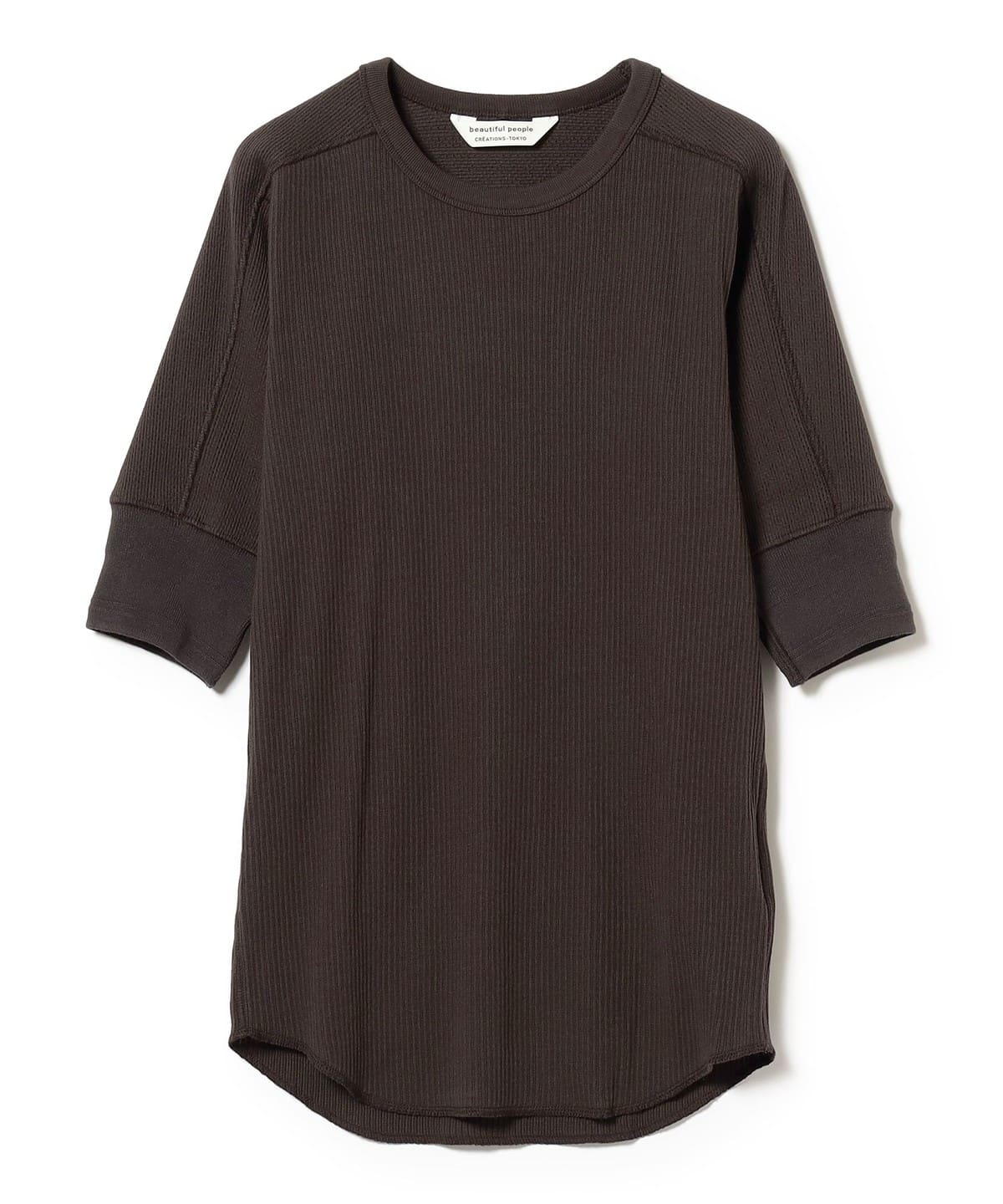 Ray BEAMS（レイ ビームス）beautiful people / sheer rib jersey military ...