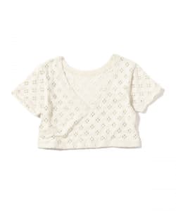 ▲〇RhodolirioN / WRAP PULLOVER -CUTWORK