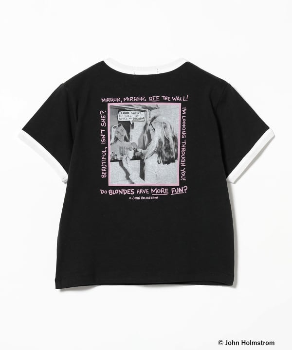 レイビームス レイズコラボ Tシャツ バックプリント オーバー