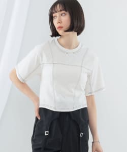 バック オープン ステッチ Tシャツ