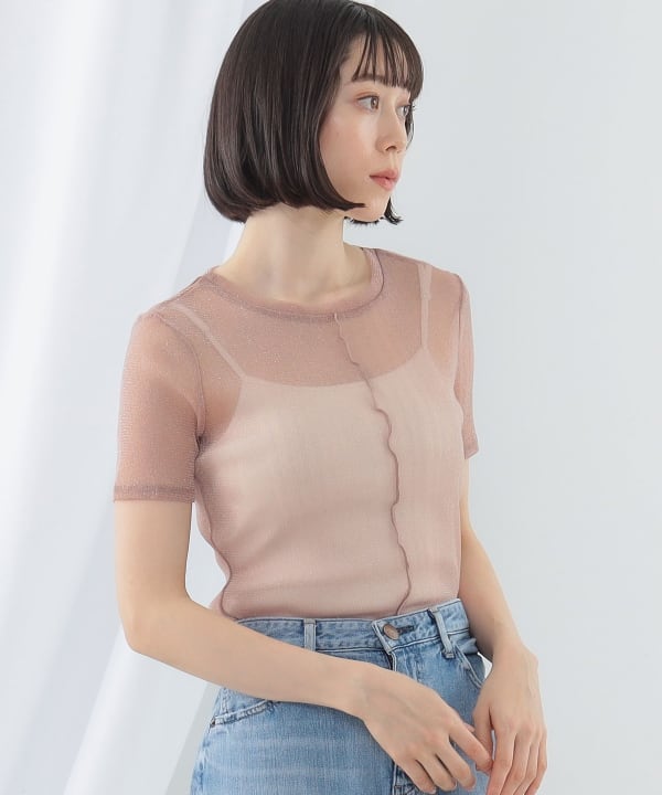 CITYSHOP ラメ シャツ RAME JACQUARD シャツ