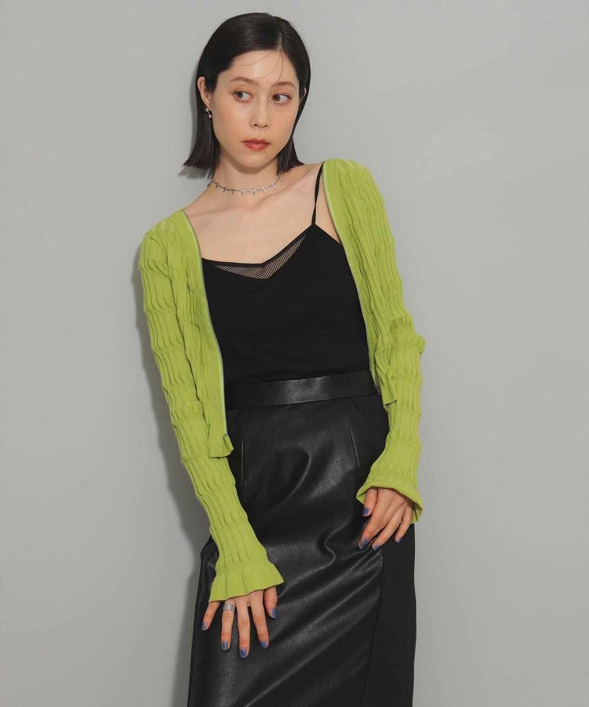 メッシュ トリム カップ キャミソール Tシャツ・カットソー WOMEN BLACK ONE SIZE メッシュ トリム カップ キャミソール Tシャツ・カットソー WOMEN BLACK ONE SIZE