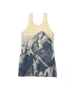 ○TOGA PULLA / PRINT RIB JERSEY TANK TOP