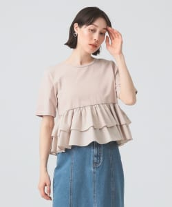ティアード キリカエ クルーネック Tシャツ