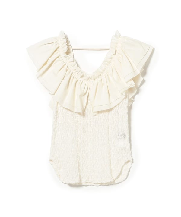 FUMIE=TANAKA / Big Fril Lace Cami