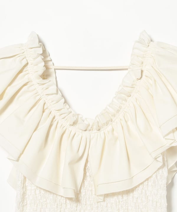 FUMIE=TANAKA / Big Fril Lace Cami