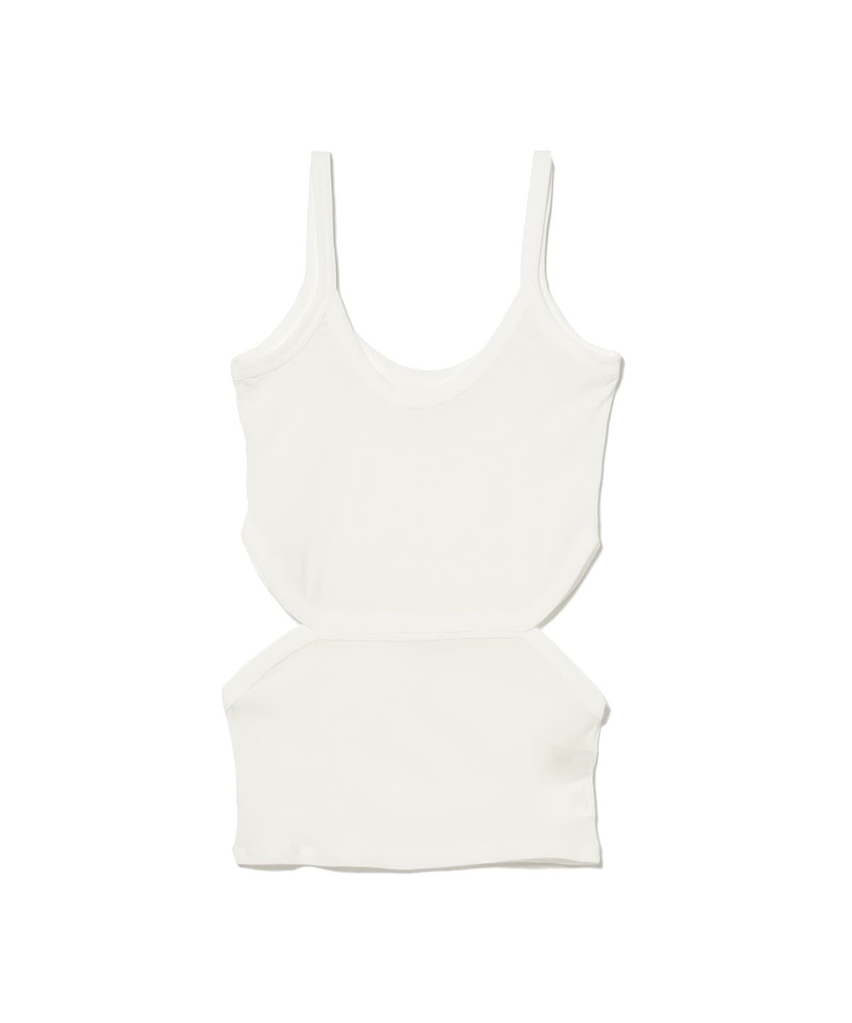 FUMIE=TANAKA / ダイヤモンド カット キャミソール Tシャツ・カットソー WOMEN WHITE 1 FUMIE=TANAKA / ダイヤモンド カット キャミソール Tシャツ・カットソー WOMEN WHITE 1