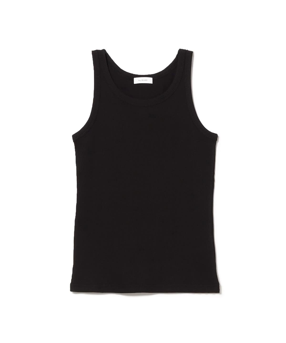 ベーシック リブ タンクトップ Tシャツ・カットソー WOMEN BLACK ONE SIZE ベーシック リブ タンクトップ Tシャツ・カットソー WOMEN BLACK ONE SIZE