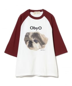 O by O / ベースボール ハーフスリーブ Tシャツ
