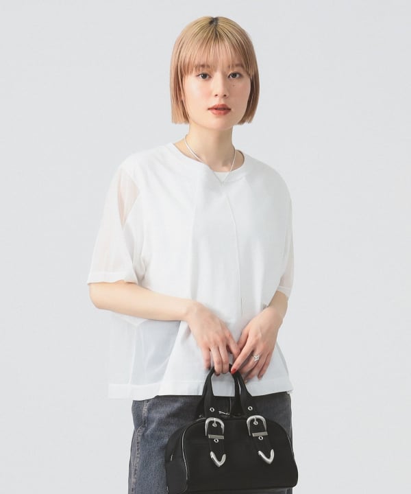 Ray BEAMS Ray BEAMS Cut-and-Sew T-Shirt (T-Shirts, Cut-and Ray BEAMS Ray BEAMS Cut-and-Sew T-Shirt (T-Shirts, Cut-and
