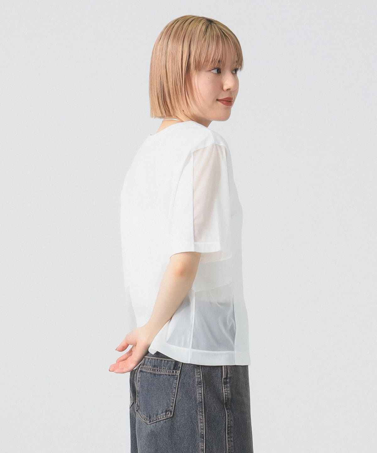 Ray BEAMS Ray BEAMS Cut-and-Sew T-Shirt (T-Shirts, Cut-and Ray BEAMS Ray BEAMS Cut-and-Sew T-Shirt (T-Shirts, Cut-and