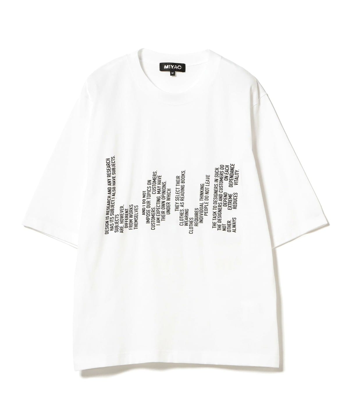 MIYAO ミヤオ / Love Tシャツ Tシャツ・カットソー WOMEN WHITE S MIYAO ミヤオ / Love Tシャツ Tシャツ・カットソー WOMEN WHITE S