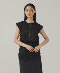 ショルダー パッド フレンチスリーブ Tシャツ