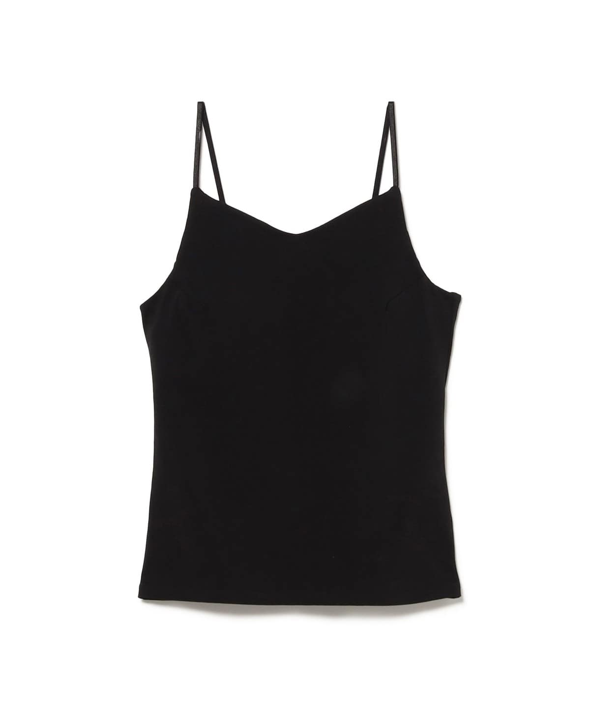カップ付き キャミソール Tシャツ・カットソー WOMEN BLACK ONE SIZE カップ付き キャミソール Tシャツ・カットソー WOMEN BLACK ONE SIZE