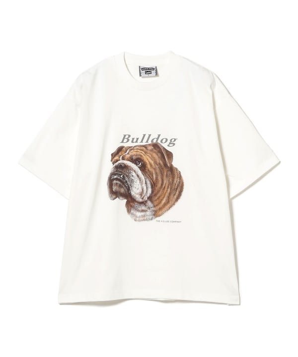 Ray BEAMS Ray BEAMS / BULLDOG PRINT S/S TEE (T-shirts, cut