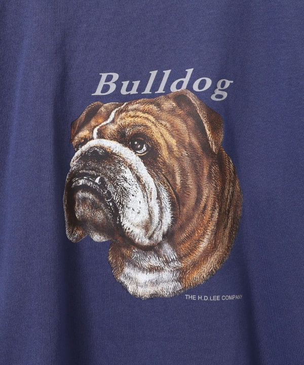 Ray BEAMS Ray BEAMS / BULLDOG PRINT S/S TEE (T-shirts, cut