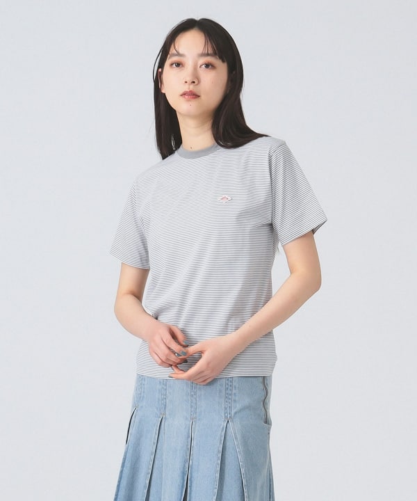 Ray BEAMS（レイ ビームス）DANTON / ストライプ Tシャツ（洗濯