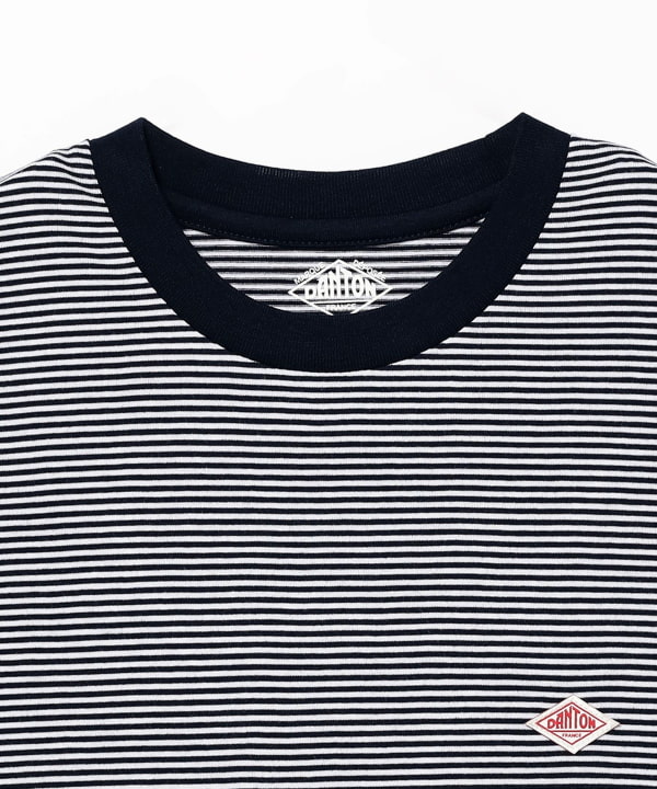 ファッション姫 通販 Ray BEAMS（レイ ビームス）DANTON / ストライプ Tシャツ（洗濯 トップス
