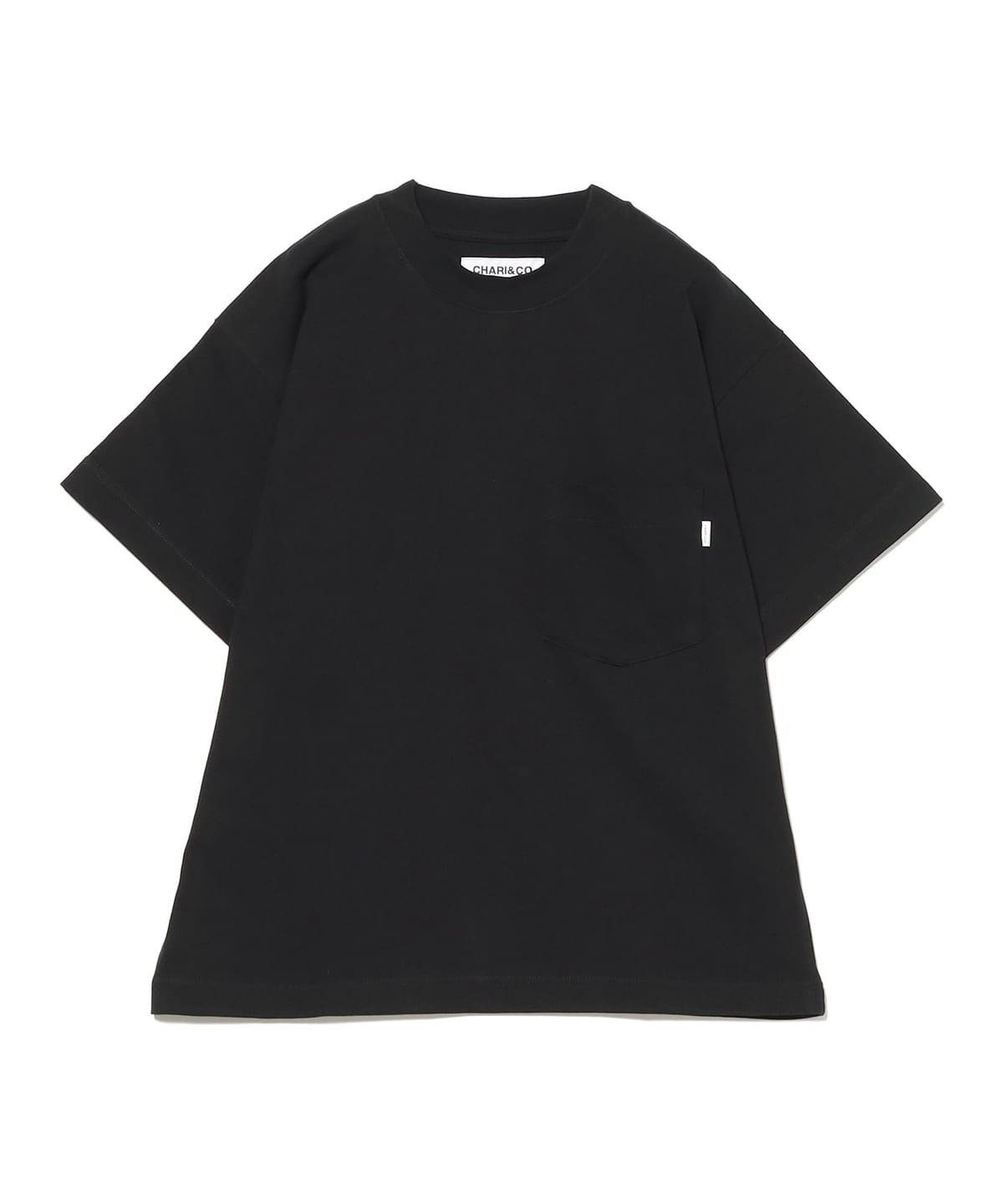 【別注】Chari & Co. / NAGA PHYSICAL ロゴ Tシャツ Tシャツ・カットソー WOMEN BLACK ONE SIZE 【別注】Chari & Co. / NAGA PHYSICAL ロゴ Tシャツ Tシャツ・カットソー WOMEN BLACK ONE SIZE
