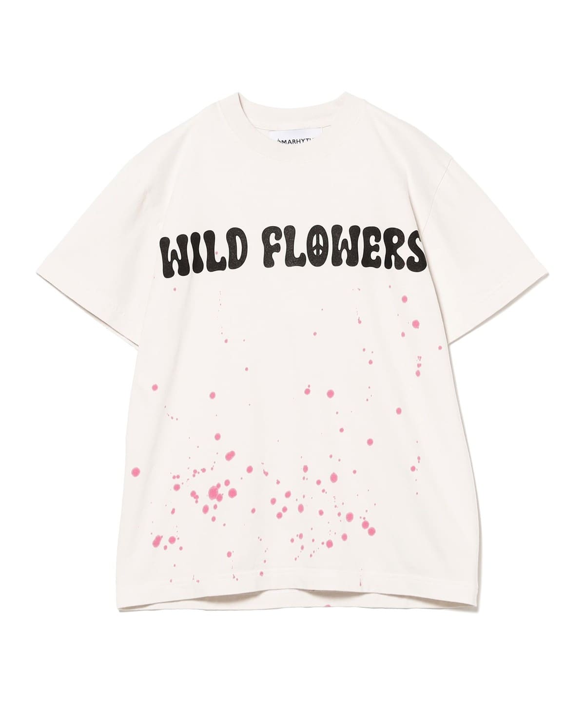 【別注】NOMARHYTHM TEXTILE / Tシャツ Tシャツ・カットソー WOMEN off white*pink ONE SIZE 【別注】NOMARHYTHM TEXTILE / Tシャツ Tシャツ・カットソー WOMEN off white*pink ONE SIZE