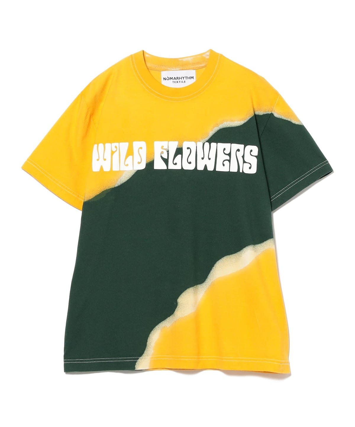 【別注】NOMARHYTHM TEXTILE / Tシャツ Tシャツ・カットソー WOMEN green*yellow ONE SIZE 【別注】NOMARHYTHM TEXTILE / Tシャツ Tシャツ・カットソー WOMEN green*yellow ONE SIZE