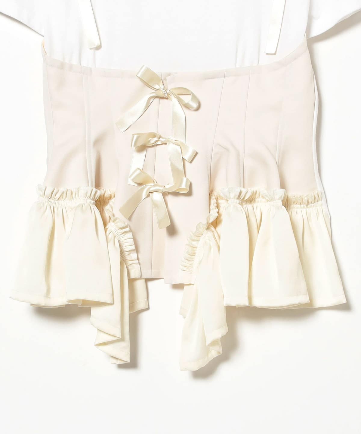 Ray BEAMS（レイ ビームス）MIYAO / Corset T-shirt（Tシャツ