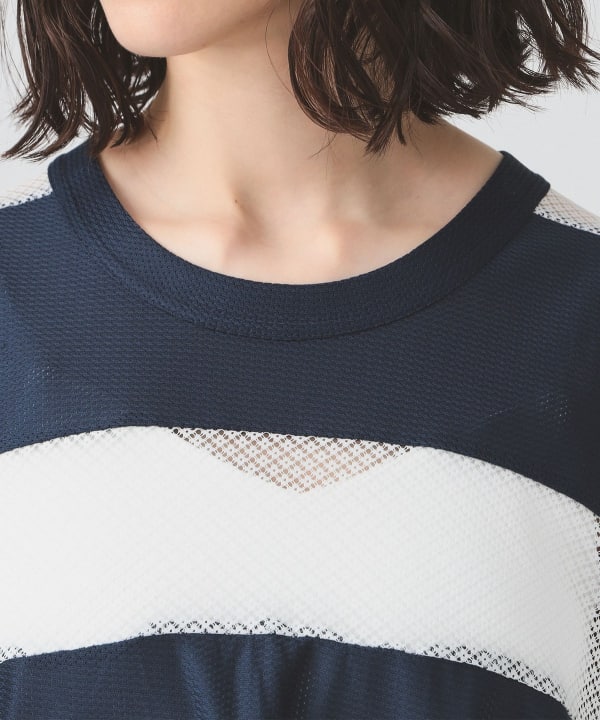Ray BEAMS(レイ ビームス)メッシュ ナンバーロゴ ビッグ T Ray BEAMS(レイ ビームス)メッシュ ナンバーロゴ ビッグ T