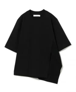 Ujoh / トリミング ハーフスリーブ Tシャツ