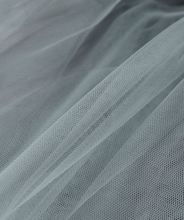 MUVEIL / チュール付 Tシャツ
