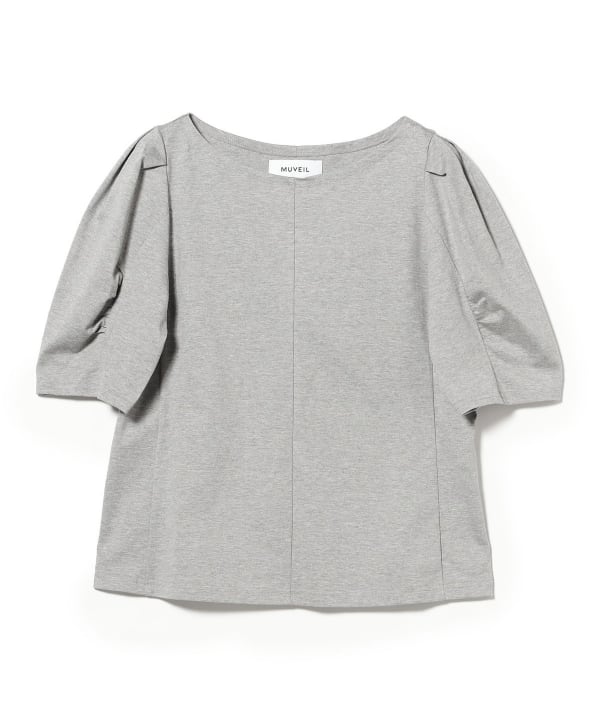 MUVEIL / チュール付 Tシャツ