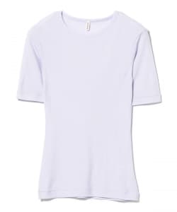 babaco / Twisted Cotton Fitted T-shirt