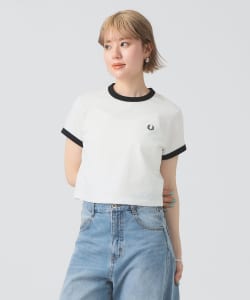 【モアバリエーション開催】FRED PERRY / CROPPED RINGER T-SHIRT