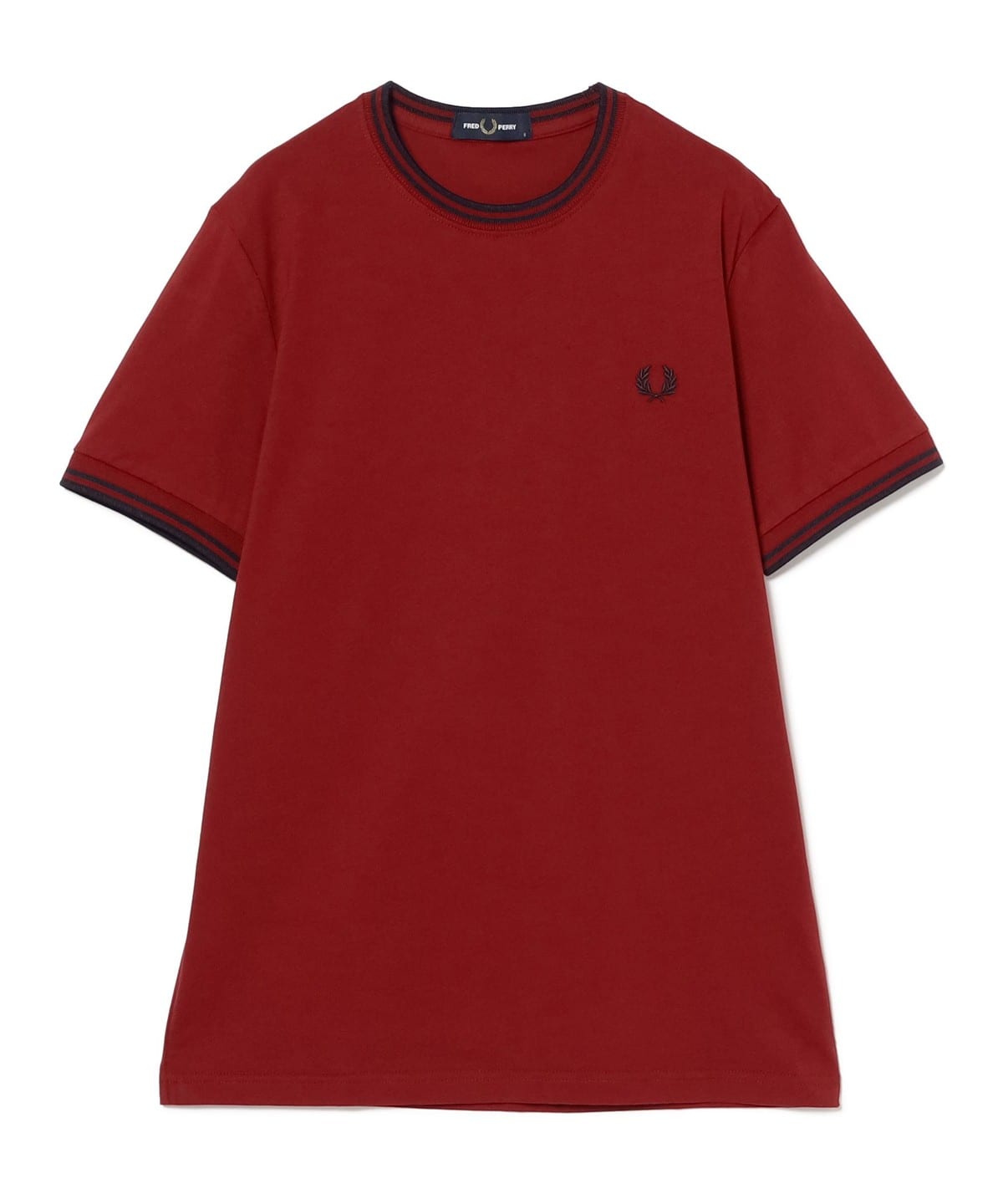 【モアバリエーション開催】FRED PERRY フレッド ペリー / TWIN TIPPED T-SHIRT Tシャツ・カットソー WOMEN BURTN RED/NAVY S 【モアバリエーション開催】FRED PERRY フレッド ペリー / TWIN TIPPED T-SHIRT Tシャツ・カットソー WOMEN BURTN RED/NAVY S
