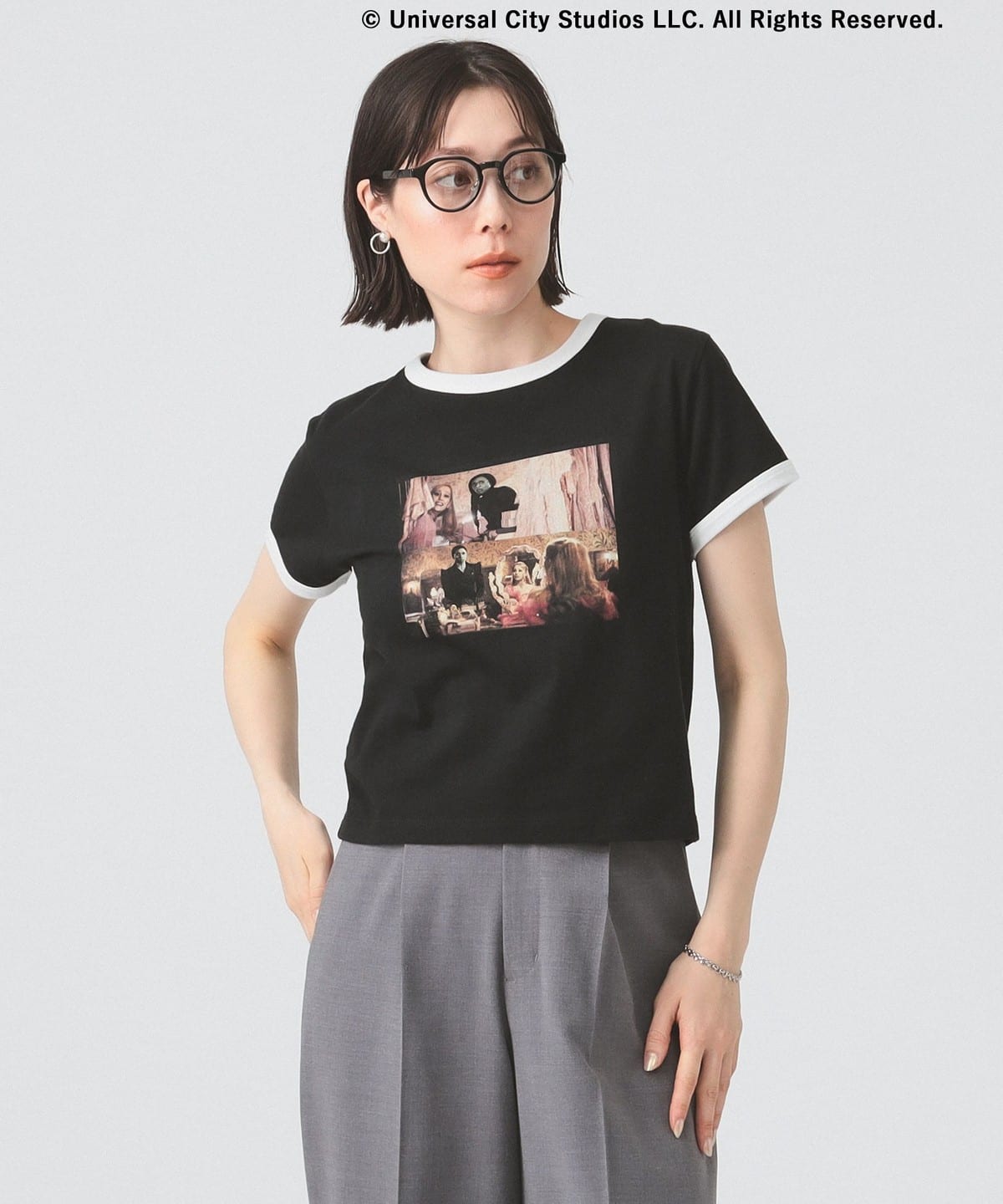【別注】GOOD ROCK SPEED グッドロックスピード / Wicked / リンガー Tシャツ Tシャツ・カットソー WOMEN BLACK ONE SIZE 【別注】GOOD ROCK SPEED グッドロックスピード / Wicked / リンガー Tシャツ Tシャツ・カットソー WOMEN BLACK ONE SIZE