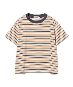 Gymphlex / マルチボーダー クルーネック Tシャツ