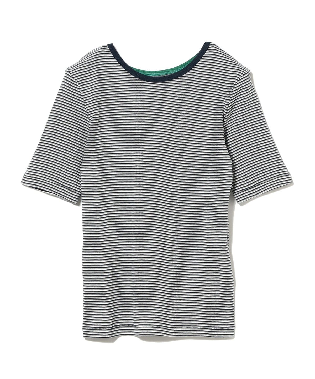beautiful people ビューティフル ピープル × Miller / double-front T-shirt Tシャツ・カットソー WOMEN NAVY*GRN 38 beautiful people ビューティフル ピープル × Miller / double-front T-shirt Tシャツ・カットソー WOMEN NAVY*GRN 38