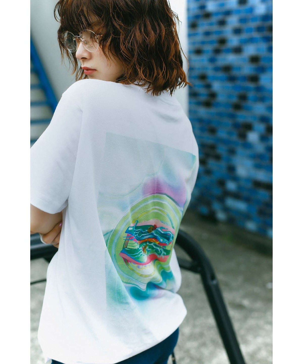 【別注】Kiyuu / Big kohada T-shirt Tシャツ・カットソー WOMEN WHITE S 【別注】Kiyuu / Big kohada T-shirt Tシャツ・カットソー WOMEN WHITE S