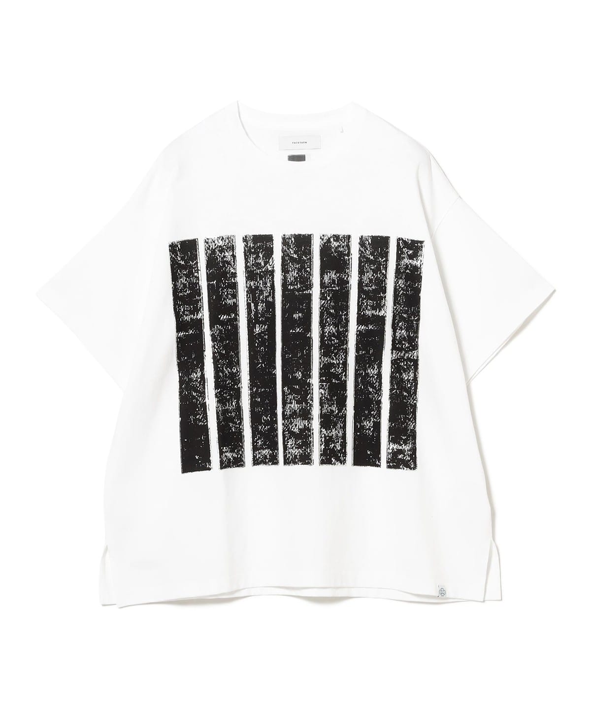 FACETASM ファセッタズム / 7BARS BIG TEE Tシャツ・カットソー WOMEN WHITE 1 FACETASM ファセッタズム / 7BARS BIG TEE Tシャツ・カットソー WOMEN WHITE 1