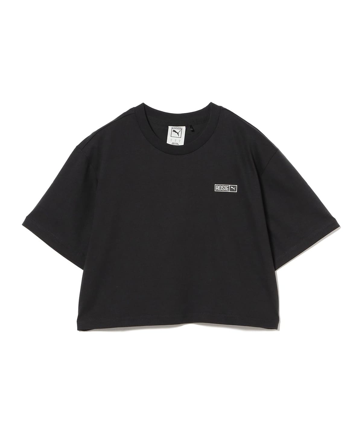 PUMA プーマ x ROSE / リラックスド 半袖 Tシャツ Tシャツ・カットソー WOMEN PUMA Black XS PUMA プーマ x ROSE / リラックスド 半袖 Tシャツ Tシャツ・カットソー WOMEN PUMA Black XS