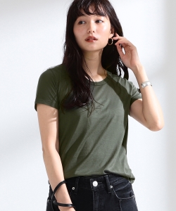 Ray BEAMS High Basic / スクープネック Tシャツ