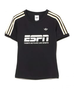 adidas / コットン カリ 半袖Tシャツ ウィズ スポンサー