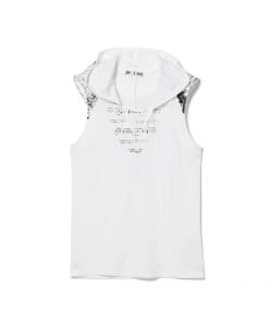 SF1OG / Print Hoodie Tank top