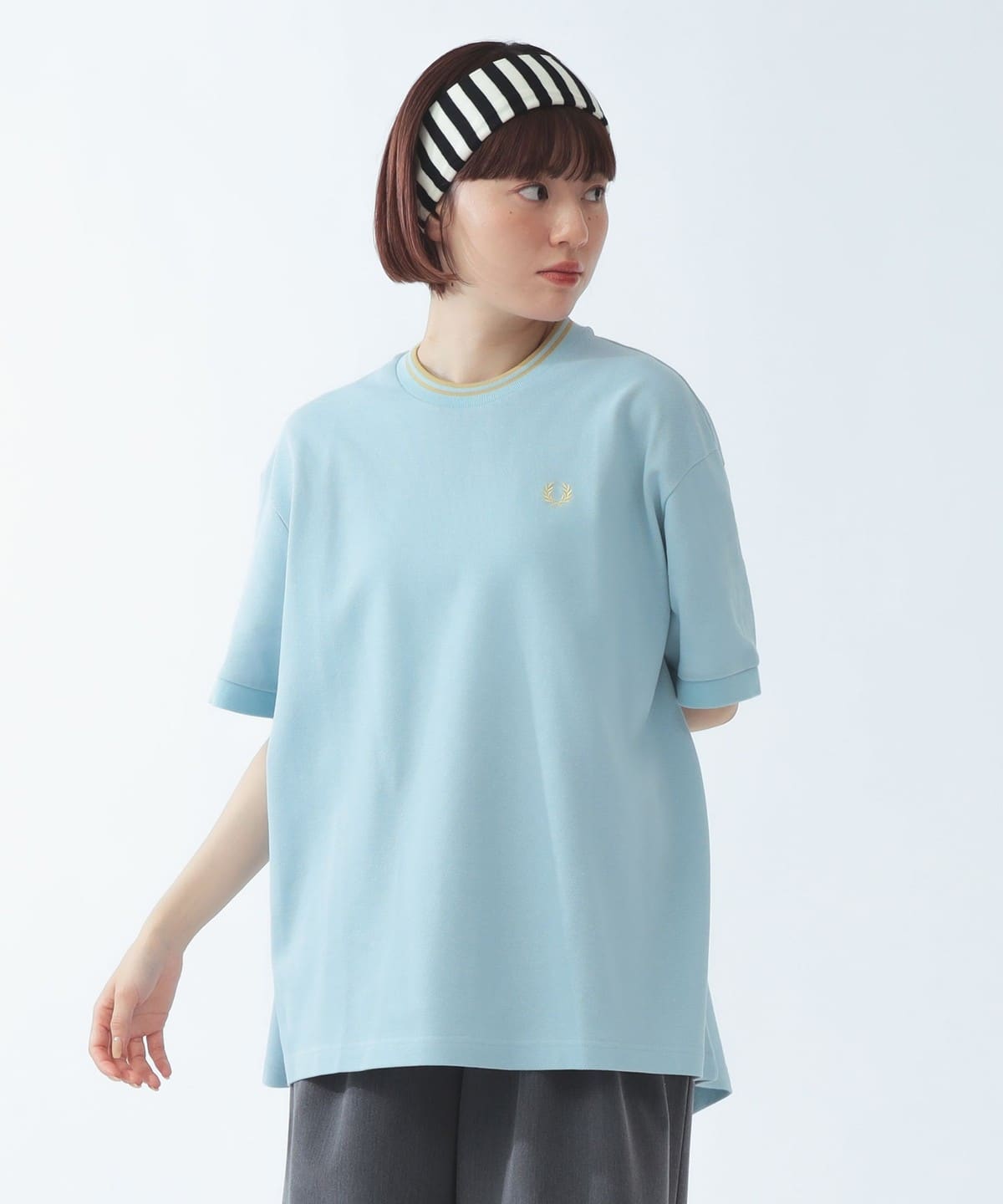 Ray BEAMS（レイ ビームス）【別注】FRED PERRY / リラックスド ピケ T
