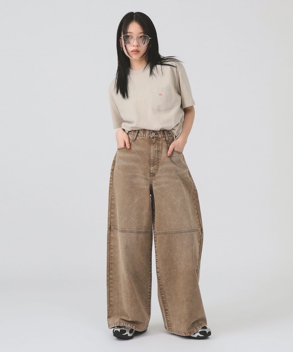 BEAMS SELECTION for WOMEN DANTON / BEAMS Pocket T-Shirt (T-shirts