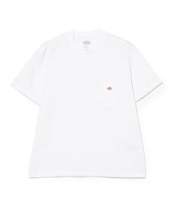 DANTON / ソリッド ポケット Tシャツ